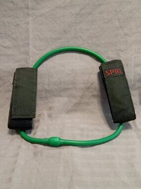 Xercuff Leg Resistance Exercise Cord with Non-Slip Padded Ankle Cuffs (Light)